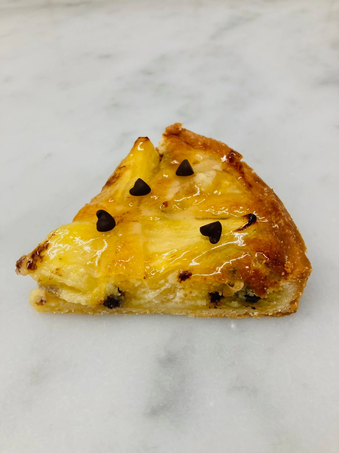 パインアップルとチョコレートのタルト